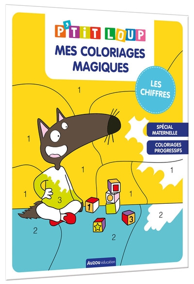 P'tit loup - mes coloriages magiques les chiffres - Image principale