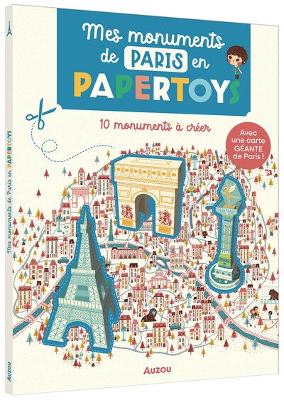 Mes monuments de paris en papertoys (édition 2022) - Image principale