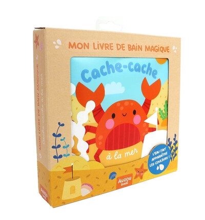 Cache-cache à la mer - mon livre de bain magique - Image principale