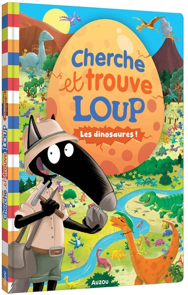 Cherche et trouve géant - loup - les dinosaures ! - Image principale