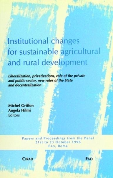 Institutional changes for sustainable agricultural and rural development - Image principale
