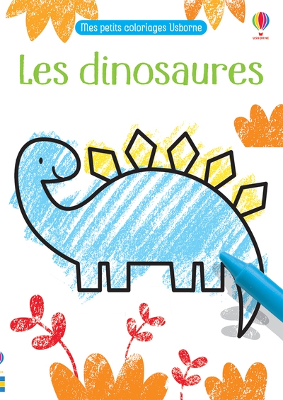 Les dinosaures - mes petits coloriages usborne - Image principale
