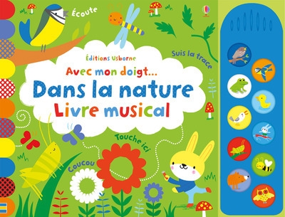 Avec mon doigt... dans la nature - livre musical - Image principale