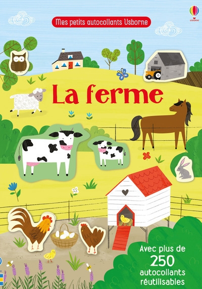 La ferme - mes petits autocollants usborne - Image principale