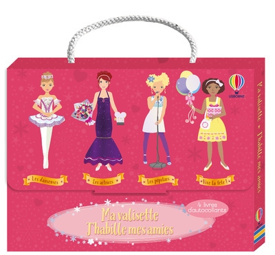 Ma valisette j'habille mes amies les danseuses, les actrices, les popstars et vive la fête ! - dès 5 ans - Image principale