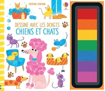 Chiens et chats - dessine avec les doigts - dès 4 ans - Image principale