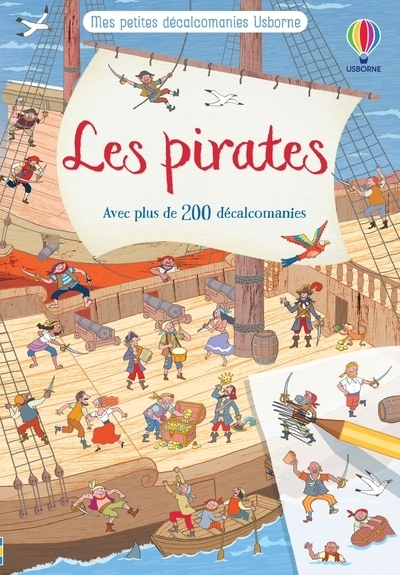 Les pirates - mes petites décalcomanies usborne - dès 5 ans - Image principale