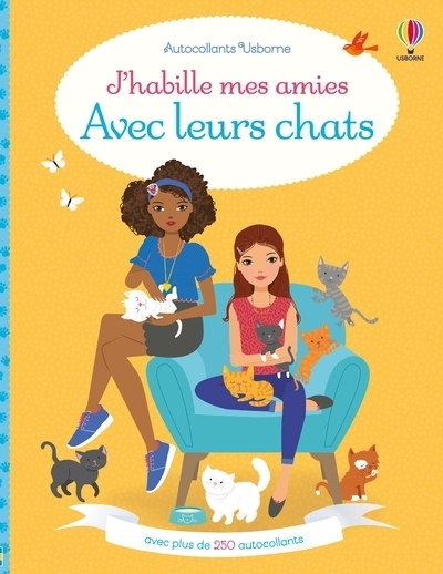 J'habille mes amies - avec leurs chats - dès 5 ans - Image principale