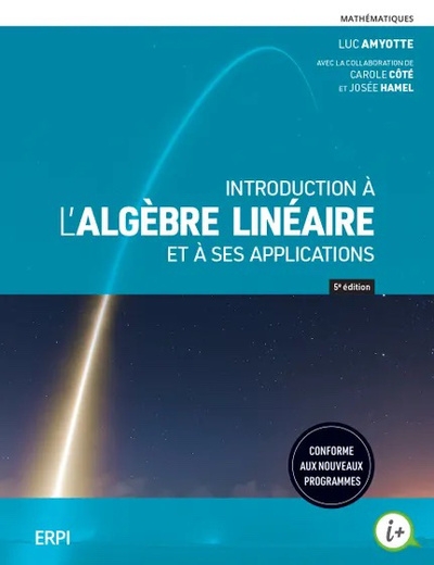 Introduction à l'algèbre linéaire et à ses applications - 5e édition - Image principale