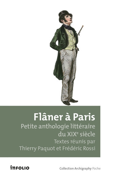 Flâner à paris. petite anthologie littéraire du xixe siècle - Image principale