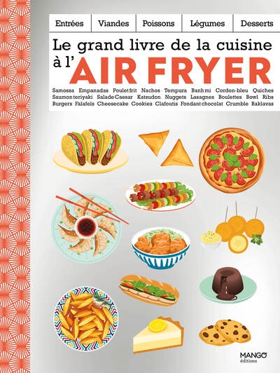 Le grand livre de la cuisine à l'air fryer - Image principale