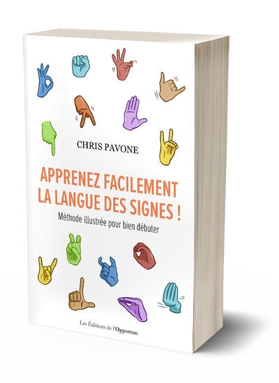 Apprenez facilement la langue des signes ! - méthode illustrée pour bien débuter - Image principale