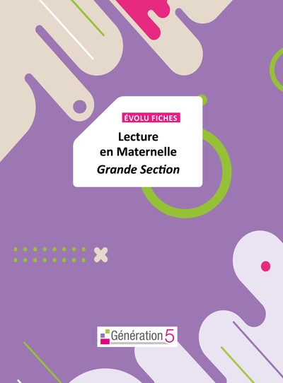 Evolu fiches : lecture en maternelle gs (fichier papier + téléchargement) - Image principale
