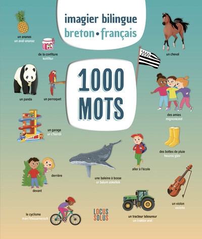 Imagier bilingue breton-français - 1000 mots - Image principale