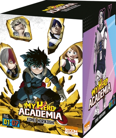 Coffret intégrale my hero academia vol. 1 à 7 - Image principale