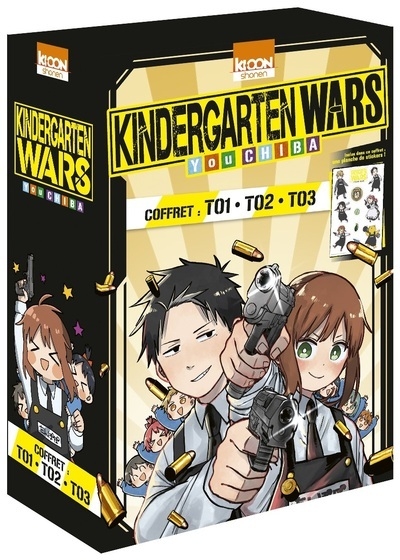 Coffret kindergarten wars vol. 1 à 3 - Image principale