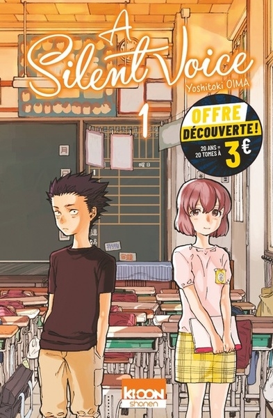 A silent voice t01 à 3 euros - Image principale