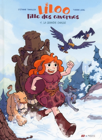 Liloo, fille des cavernes - tome 1 la grande chasse - Image principale