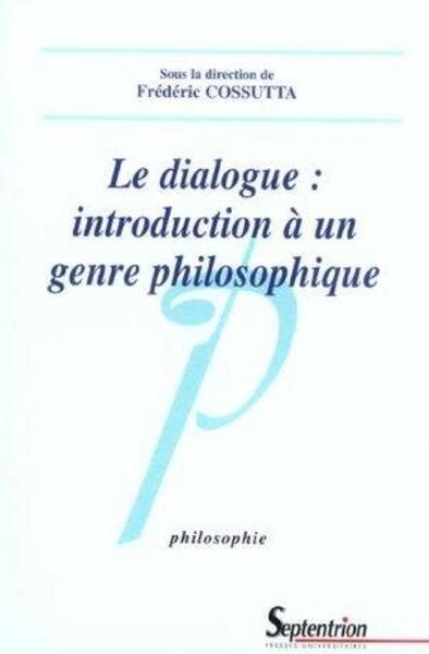 Le dialogue: introduction à un genre philosophique - Image principale