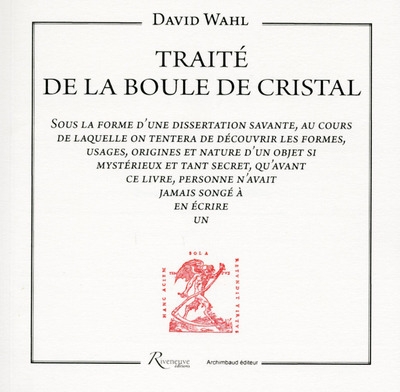 Traité de la boule de cristal - Image principale