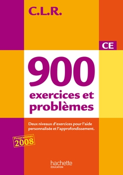 Clr 900 exercices et problèmes ce - livre de l'élève - ed.2010 - Image principale