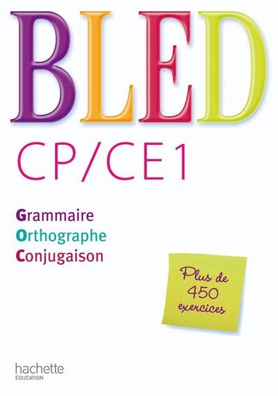 Bled cp/ce1 - livre élève - ed.2009 - Image principale