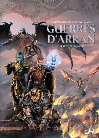 Guerres d'arran t08 - cendres et couronnes - Image principale