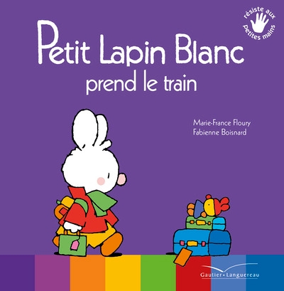 Petit lapin blanc prend le train - Image principale