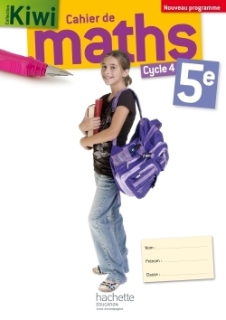 Cahier de maths kiwi cycle 4 / 5e - éd. 2016 - Image principale