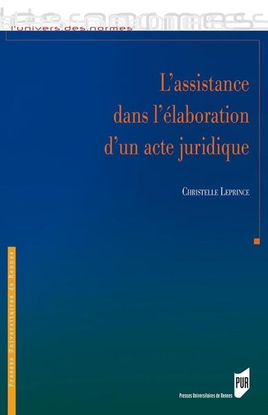 L'assistance dans l'élaboration d'un acte juridique - Image principale