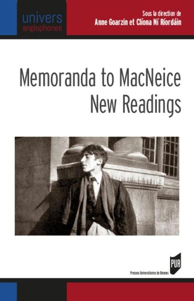 Memoranda to macneice : new readings - Image principale