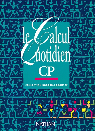 Le calcul quotidien cp livre élève - Image principale