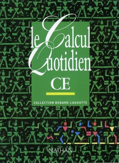 Le calcul quotidien ce livre élève - Image principale