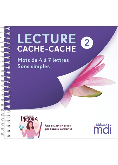 Lecture cache-cache - livre 2 - sons simples 4 à 7 lettres - Image principale