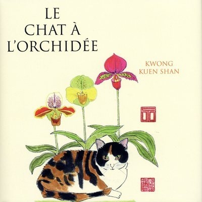 Le chat à l'orchidée - Image principale