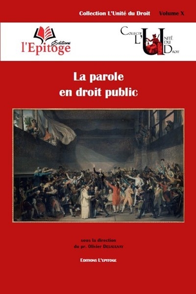 La parole en droit public - Image principale