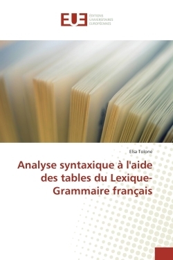 Analyse syntaxique à l'aide des tables du lexique-grammaire français - Image principale