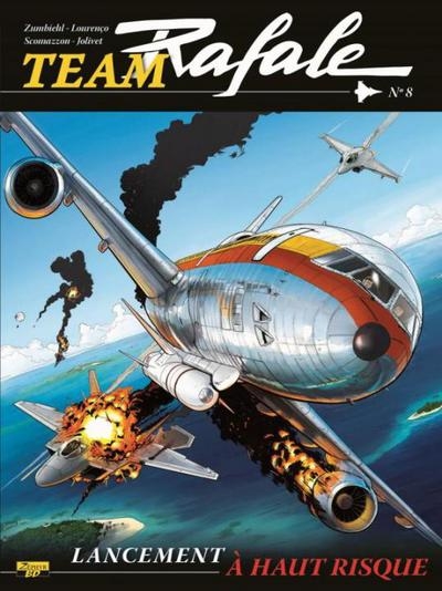 Team rafale - tome 8 - lancement à haut risque (ex-libris) - Image principale