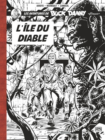 Buck danny classic - tome 4 - l'île du diable (version n/b) - Image principale