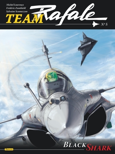 Team rafale - tome 5 - black shark - Image principale