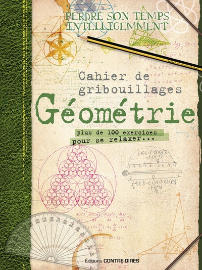 Cahier de gribouillages géométrie - Image principale