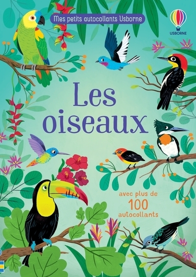 Les oiseaux - mes petits autocollants usborne - dès 3 ans - Image principale
