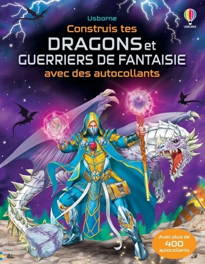 Construis tes dragons et guerriers de fantasie avec des autocollants - volume combiné - Image principale