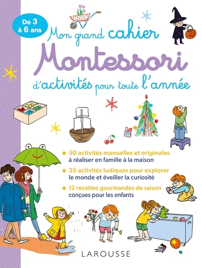 Mon grand cahier montessori d'activités pour toute l'année - Image principale