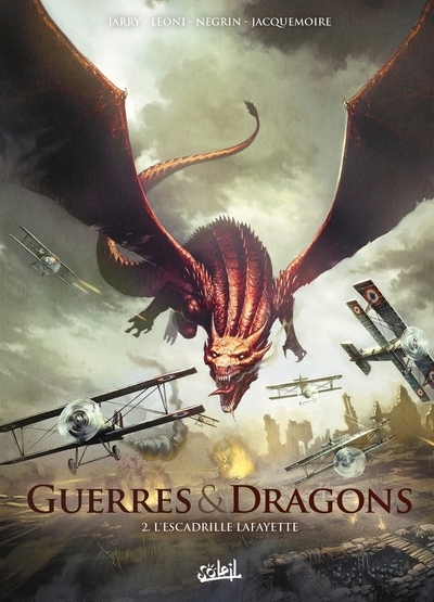Guerres et dragons - tome 02 l'escadrille lafayette - Image principale