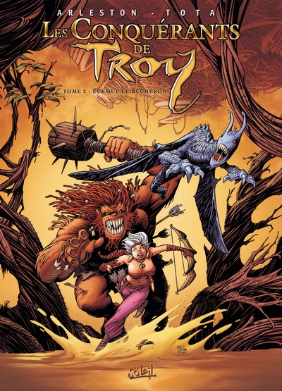 Les conquérants de troy - tome 2 eckmul le bucheron - Image principale