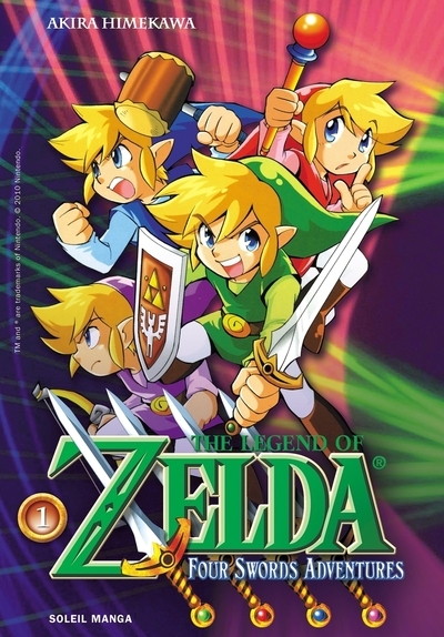 The legend of zelda t08 - four swords adventures 1 - Image principale