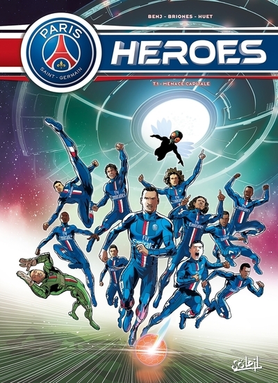 Paris saint-germain - heroes t01 - menace capitale - Image principale
