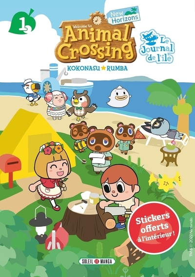 Animal crossing - new horizons - le journal de l'île t01 - Image principale