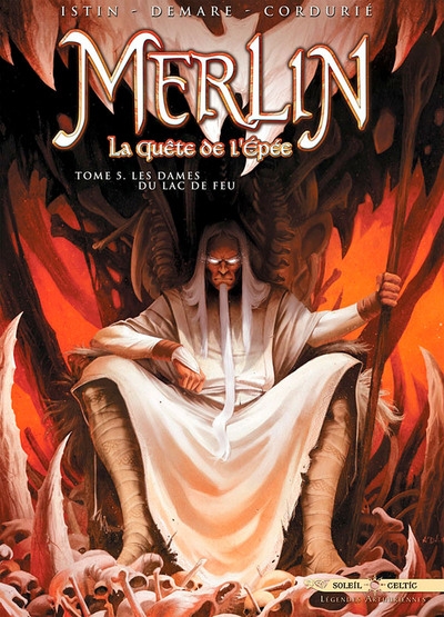 Merlin la quête de l'épée t05 - les dames du lac de feu - Image principale